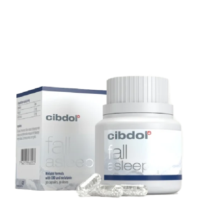 Gélules Fall Asleep - Mélatonine et CBDr
