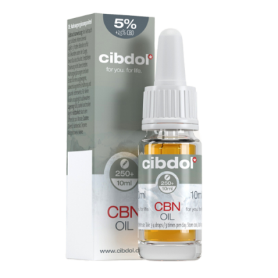 Huile de CBN 5% et CBD 2.5%