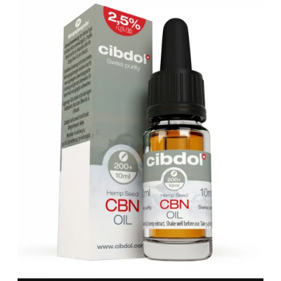Huile de CBN 2.5% et CBD 2.5%
