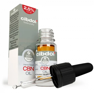 Huile de CBN 2.5% et CBD 2.5%