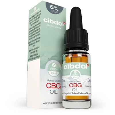 Huile de CBG 5% et de CBD 2.5%