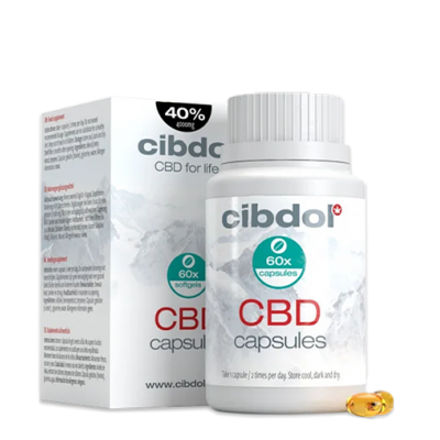 Gélules au CBD 40% - 4000mg