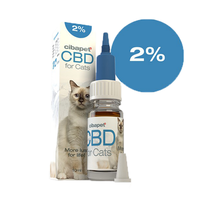 Chats - Huile de CBD 2% CIBAPET