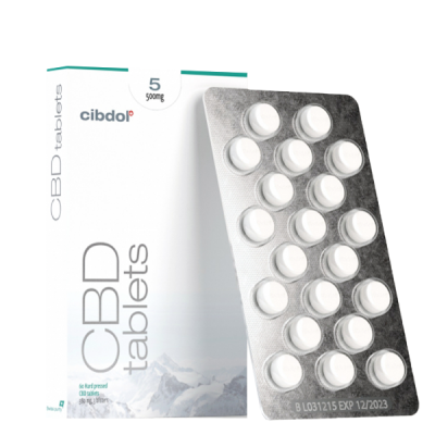 Comprimés au CBD 5% - 500mg